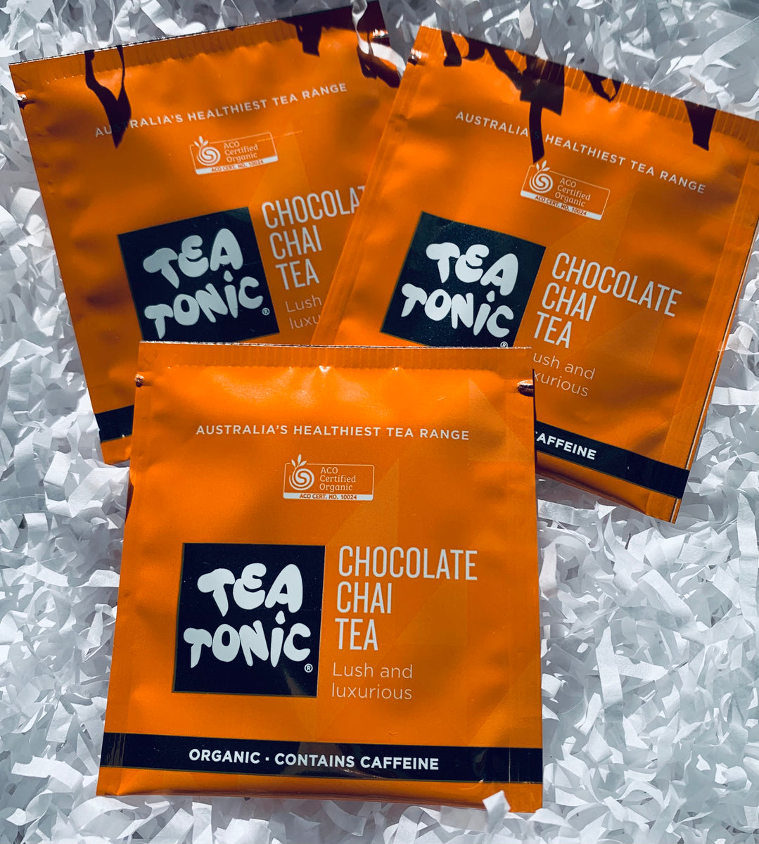 Tea Tonic Chocolate Chai Tea Bag Charcoal River Gifts