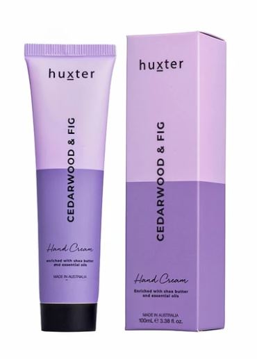 Huxter Hand Cream 100ml - Cedarwood & Fig