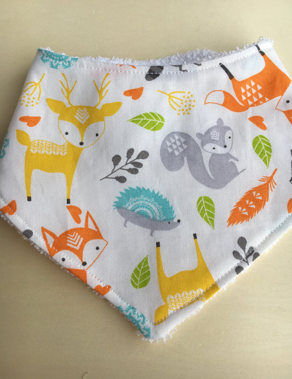 Bibbidi Bub Fox and Friends Bib