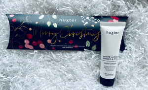 Huxter Merry Christmas Handcream Bon Bon - 50ml White Wood, Amber and Pine