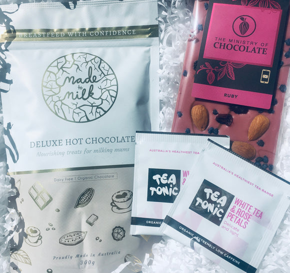 Ruby Rose and Chocolate Mini Lactation Hamper