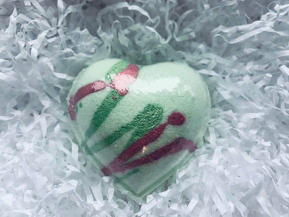 Suave Soaps Jasmine Dreams Heart Goat Milk Bath Bomb