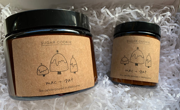 Mac + Pat Christmas Candle - Sugar Cookie
