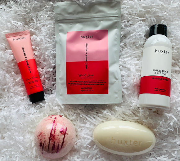 Rose + Neroli Bath Deluxe Hamper