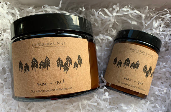 Mac + Pat Christmas Candle - Christmas Pine