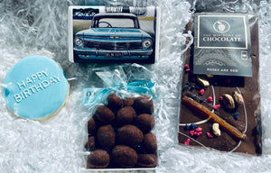 Happy Birthday Choc and Cookie Mini Hamper