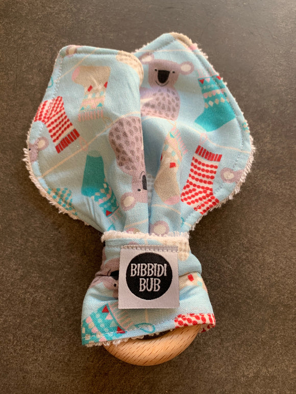 Bibbidi Bub Koala Christmas Teether