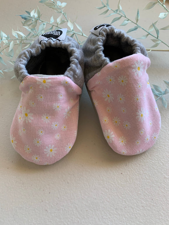 Bibbidi Bub Pink Daisy Soft Sole Shoes