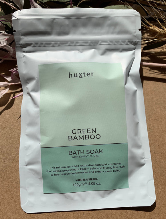 Huxter Bath Soak - Green Bamboo