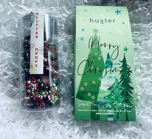 Merry Christmas Trees and Glitter Hamper