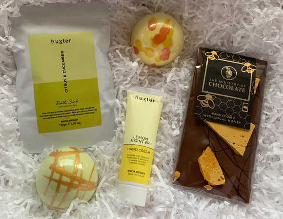 Citrus and Ginger Bath Relaxation Hamper
