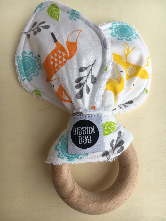 Bibbidi Bub Fox and Friends Teether
