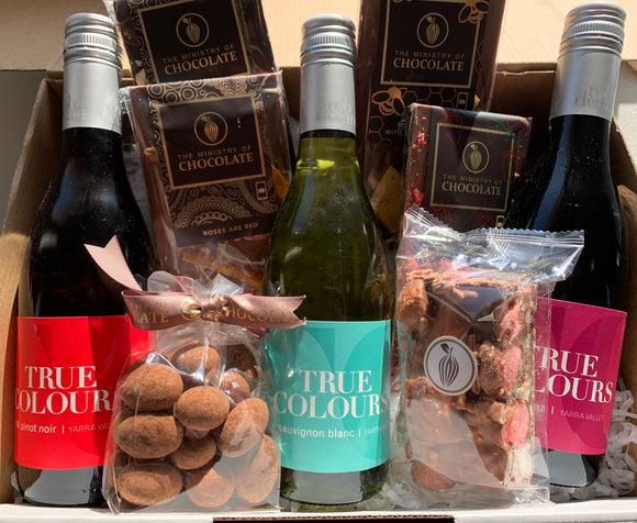 Triple Threat Wine + Chocolate Hamper