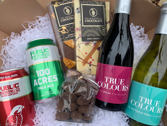 His and Hers Wine, Beer and Chocolate Hamper