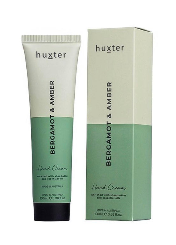 Huxter Hand Cream 100ml - Bergamot and Amber