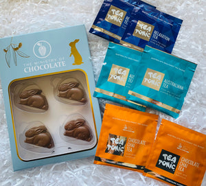 Choc Bunny and Tea Relax Hamper