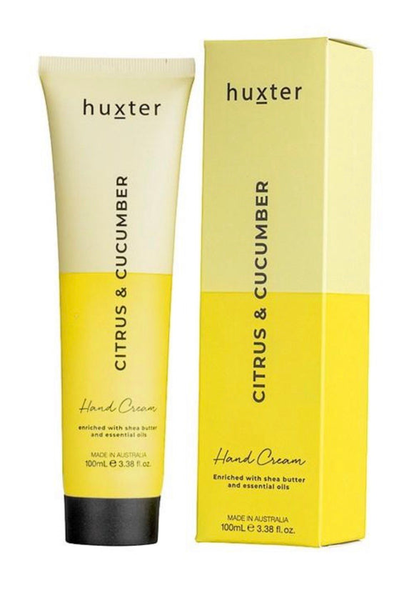 Huxter Hand Cream 100ml - Citrus and Cucumber