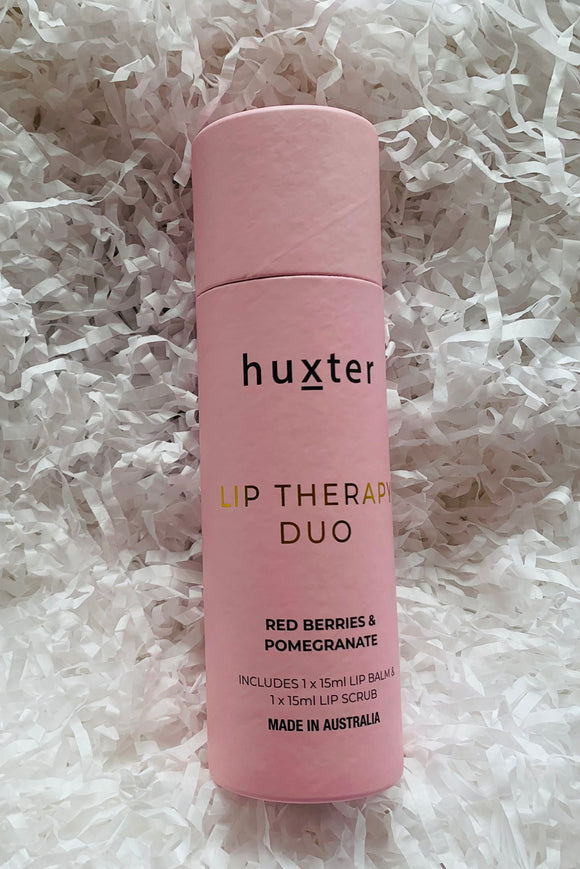 Huxter Lip Therapy Duo - Red Berries and Pomegranate