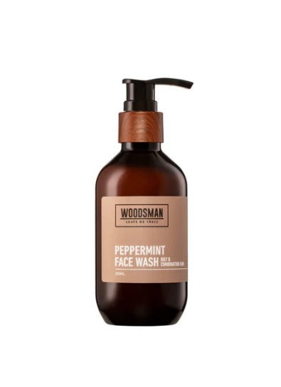 Woodsman Peppermint Face Wash