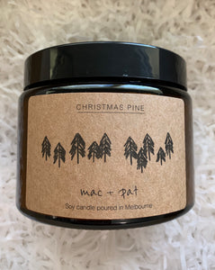Mac + Pat Christmas Candle - Christmas Pine