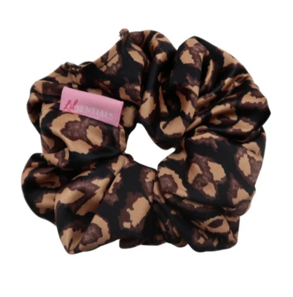 Lilsentials Cheetah Scrunchie