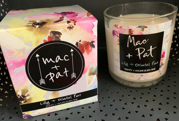 Mac + Pat Floral Collection Large Candle 450ml