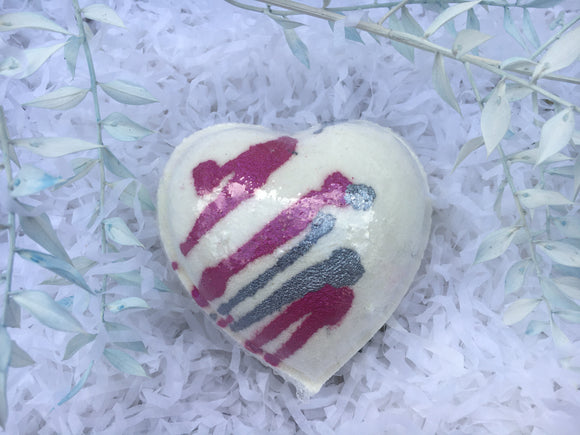 Suave Soap Magnolia Heart Goat Milk Bath Bomb