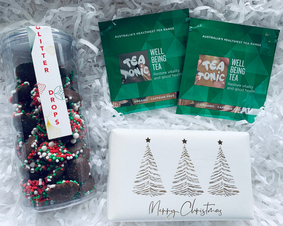 Merry Christmas Glitter Mini Hamper