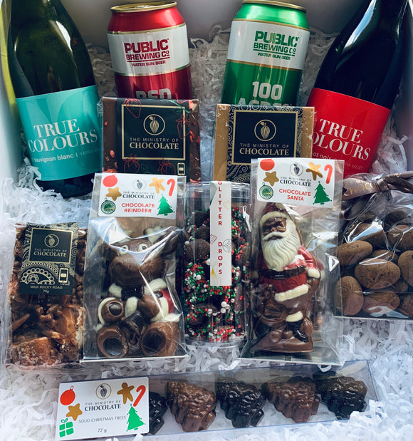 The Ultimate Beer, Wine and Chocolate Christmas Hamper