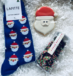 Santa and his Glitter Hamper