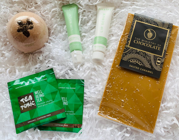 Choc Caramel Wellbeing Hamper
