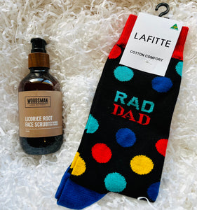 Rad Dad Foot and Face Mini Hamper