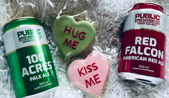 Hugs and Kisses Beer Mini Hamper