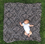 Chuckles & Caz Tribal Geometric Muslin Swaddle