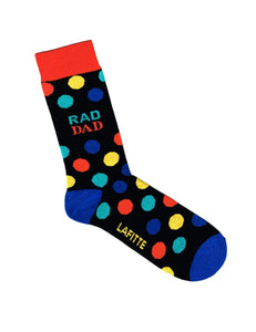 Lafitte Rad Dad Polka Dot Socks