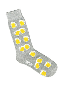 Lafitte Grey Beer Socks