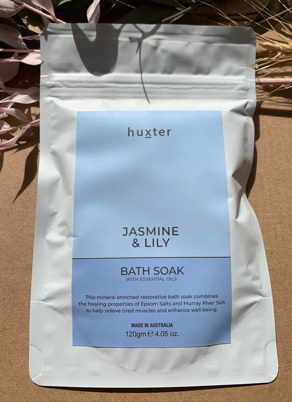 Huxter Bath Soak - Jasmine and Lily