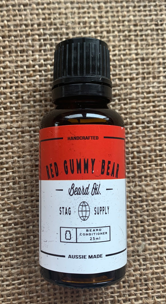 Stag Supply Beard Oil - Red Gummy Bear 25ml