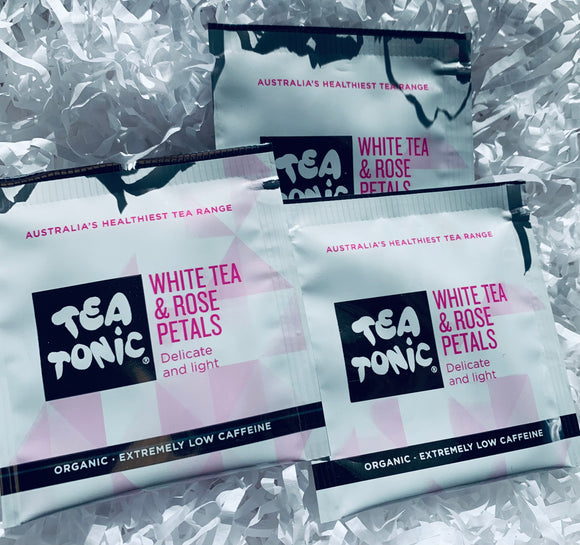 Tea Tonic White Tea + Rose Petals Tea Bag