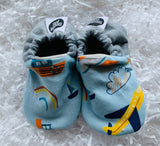Bibbidi Bub Planes + Trains Soft Sole Shoes