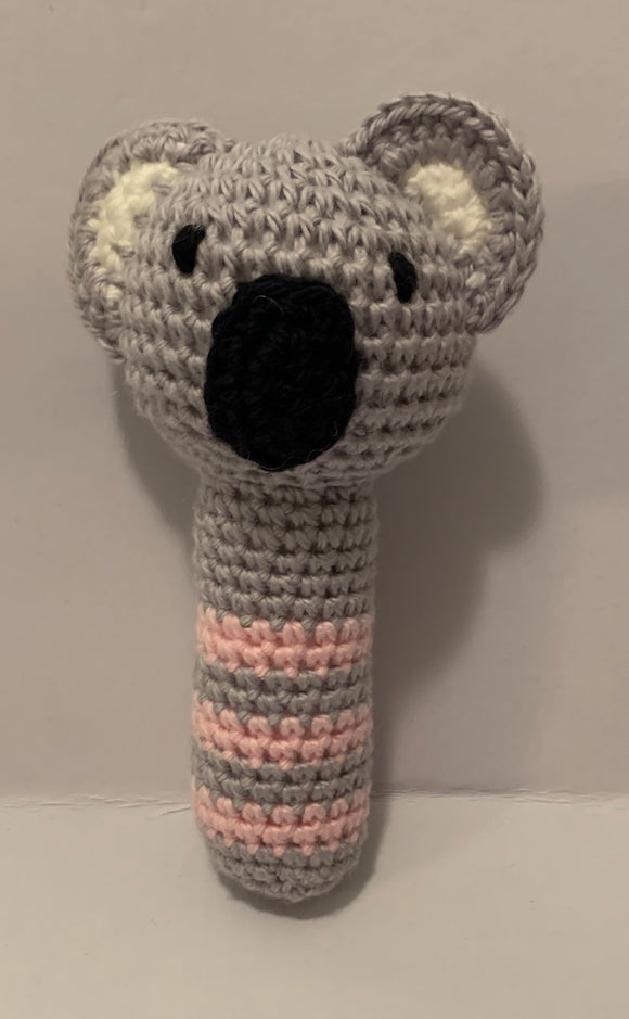Archer and Me Crochet Koala Rattle
