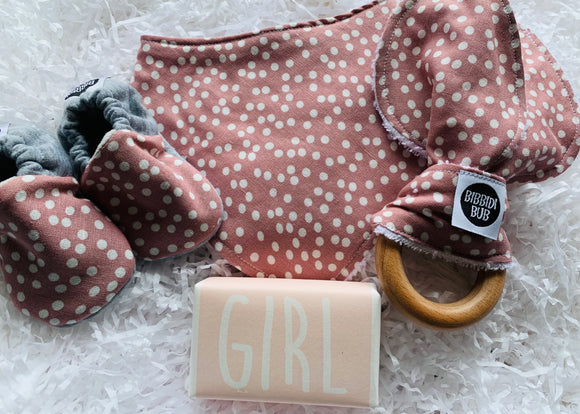 Pink Polka Dot Baby Girl Bundle