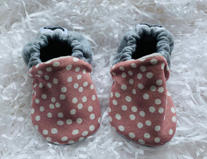 Bibbidi Bub Pink Polka Dot Soft Sole Shoes