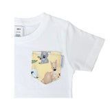 Chuckles & Caz Australian Animals Pocket Tee