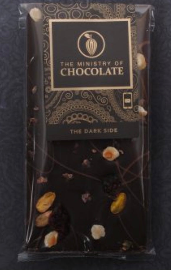 Ministry of Chocolate - The Dark Side 100g Dark Bar