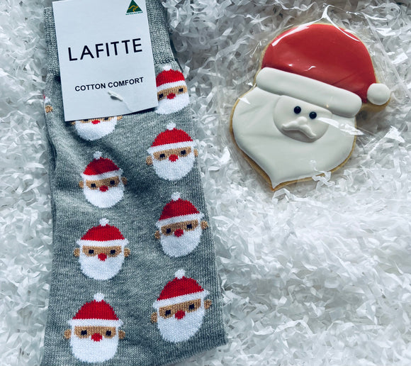 Santa and Socks Christmas Mini