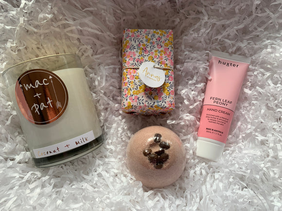 Coffee and Coconut Mini Pamper Hamper