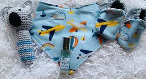 Planes + Trains Rattle Baby Bundle