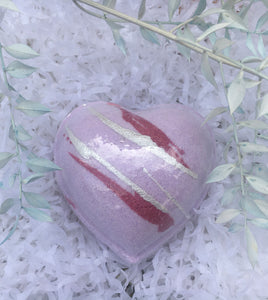Suave Soap Peach Prosecco Heart Goat Milk Bath Bomb