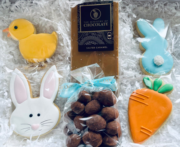 Easter Cookies and Chocolate Hamper